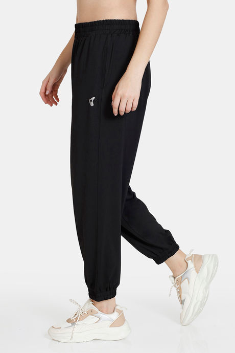 Black discount stretch joggers